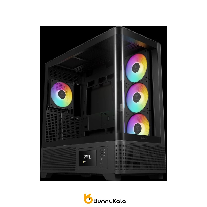 کیس کامپیوتر گیم دیاس Atlas P2 CG ARGB Mid Tower مشکی