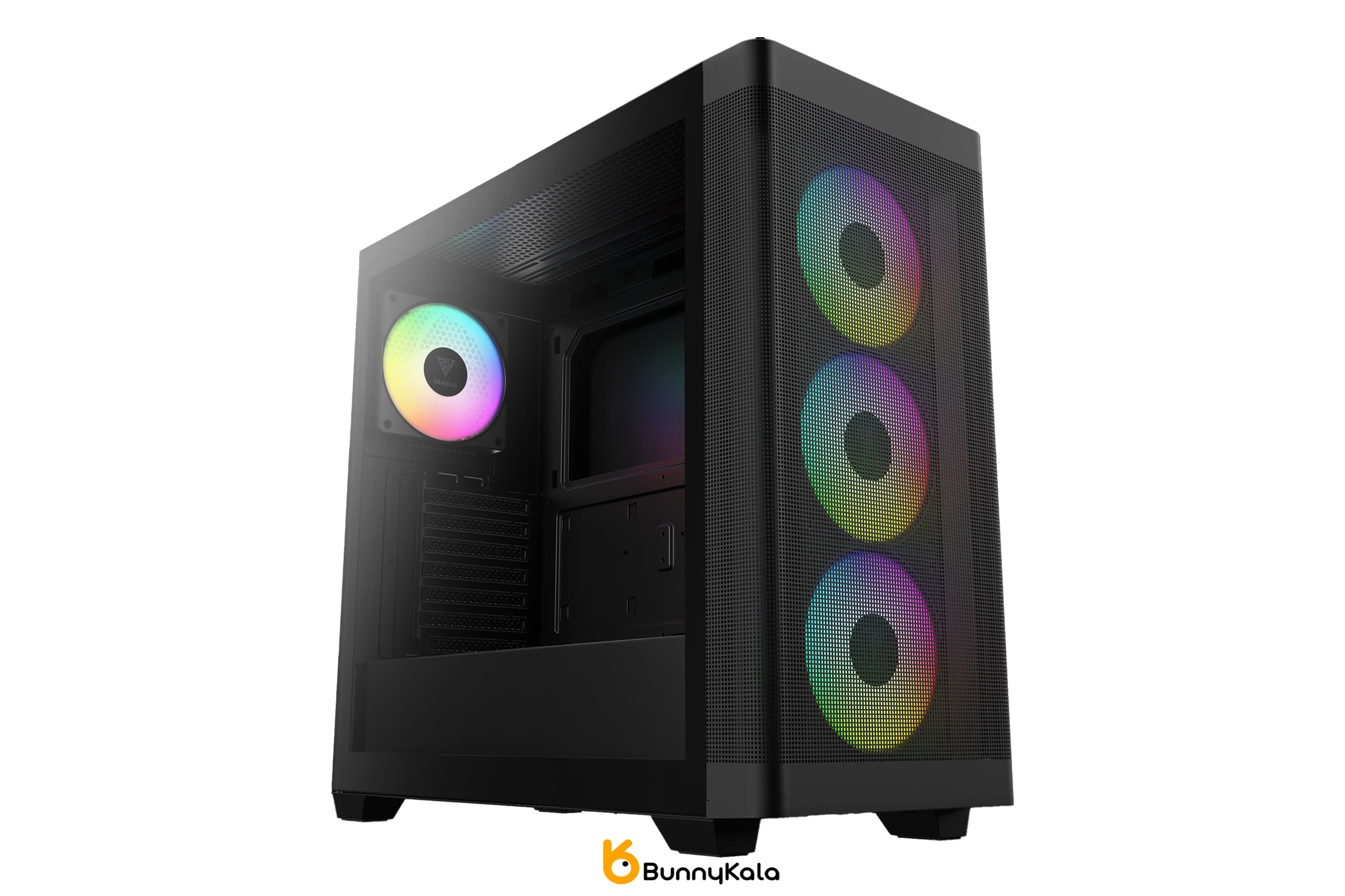 کیس کامپیوتر گیم دیاس Athena M3 ARGB Mid Tower مشکی