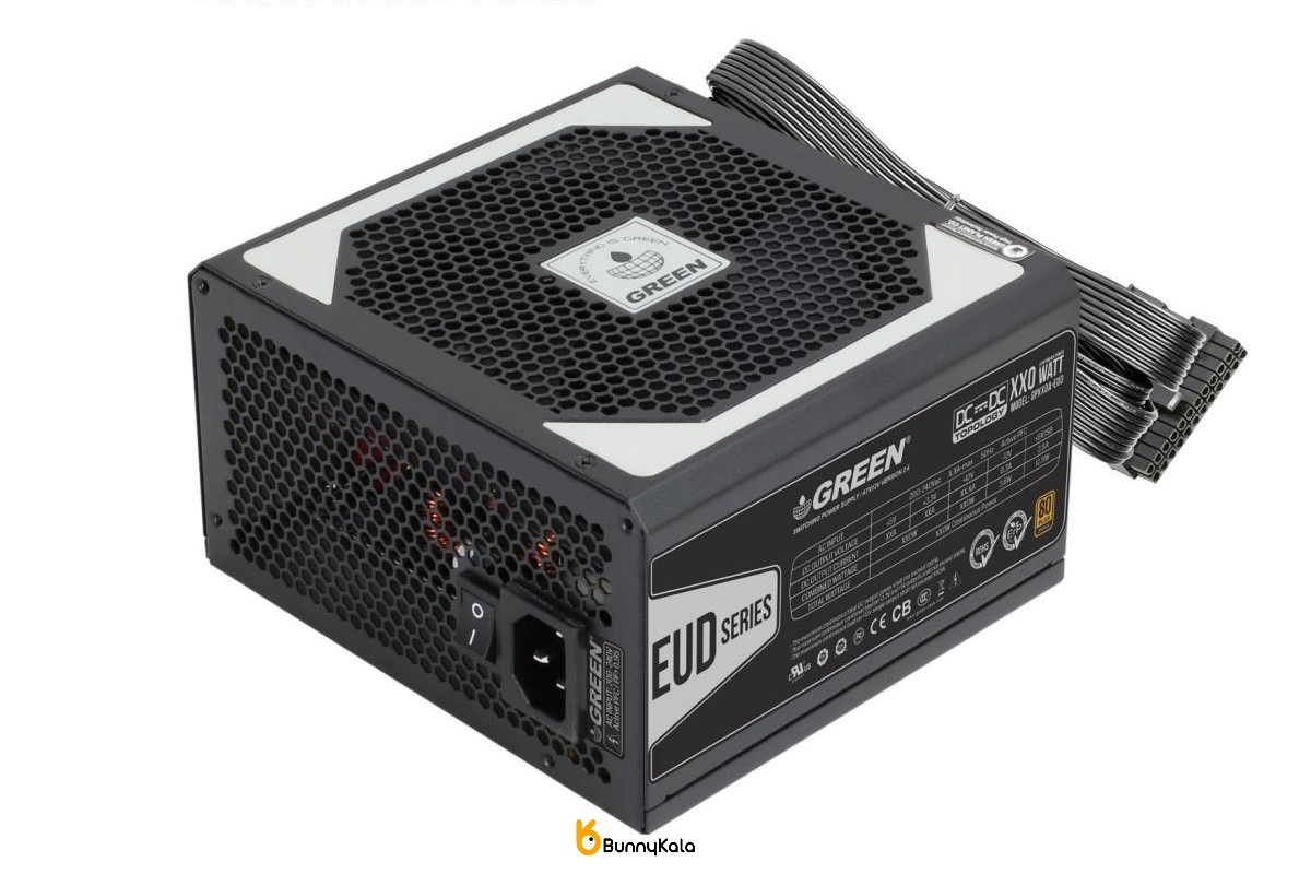 منبع تغذیه کامپیوتر گرین مدل GP480A-EUD