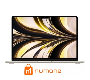 لپ تاپ اپل 13.6 اینچی مدل Apple MacBook Air 2022 Starlight CTO پردازنده M2 رم 16GB حافظه 1TB SSD گرافیک 10Core GPU