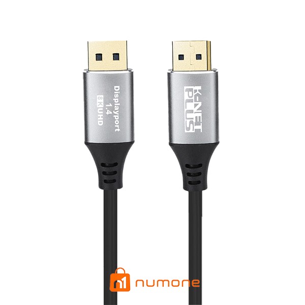 کابل DisplayPort 8k دو سر نر کی نت پلاس مدل KP-CDP1430 طول 3 متر