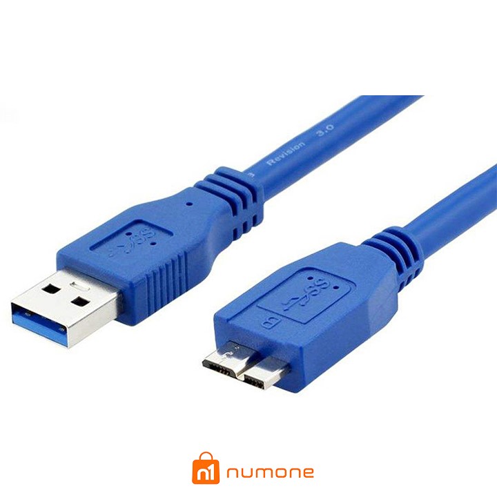 کابل هارد USB 3.0 به Micro USB-B کی نت مدل K-CUHD3006 طول 0.6 متر