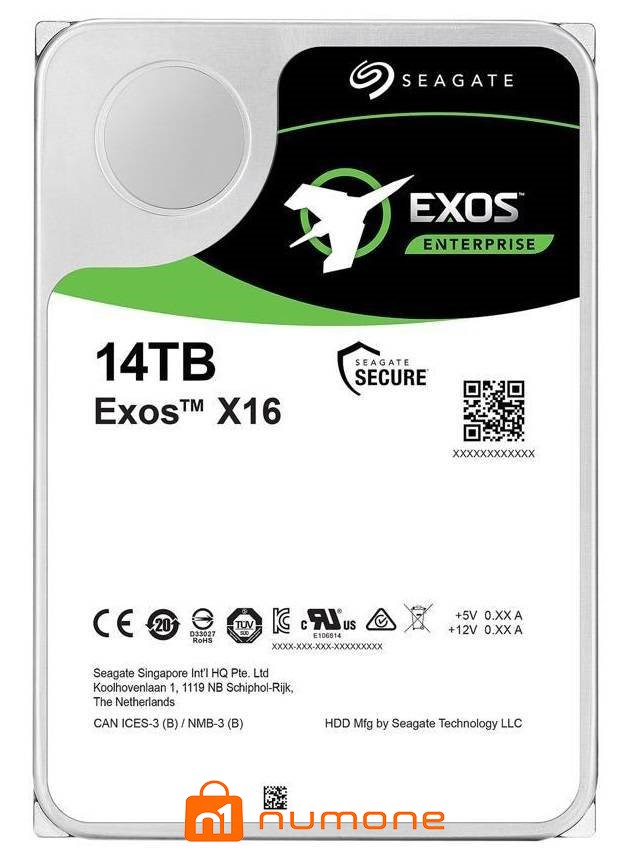 هارد اینترنال سیگیت مدل ST14000NM001G Exos X16 با ظرفیت 14 ترابایت