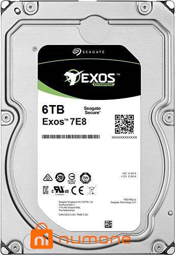 هارد اینترنال سیگیت مدل ST6000NM021A Exos 7E8 با ظرفیت 6 ترابایت