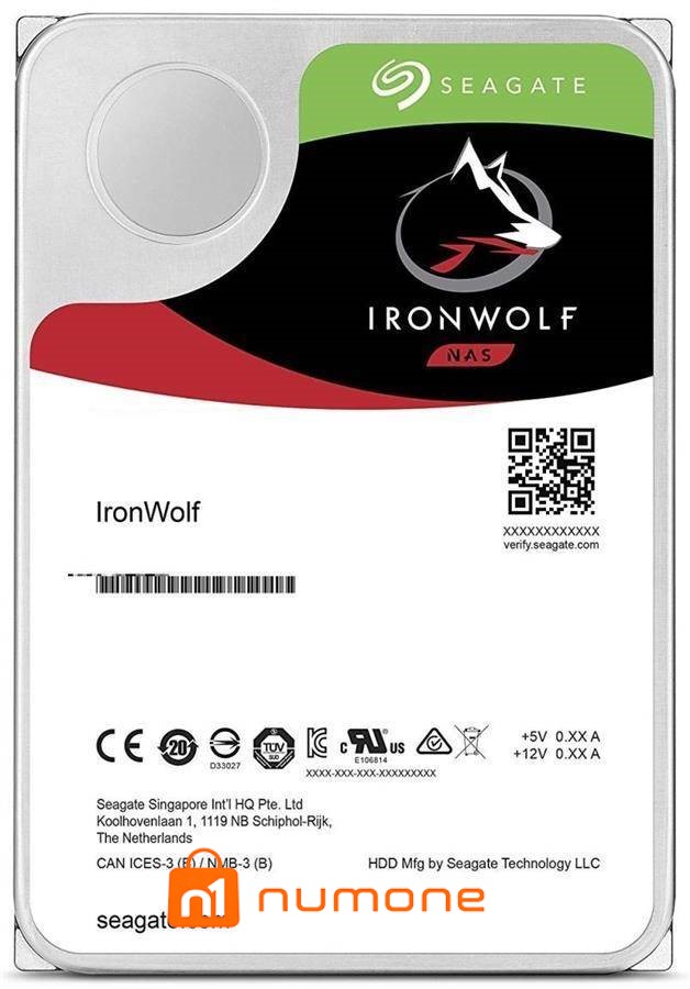 هارد دیسک سیگیت مدل ST12000VN0008 IronWolf با ظرفیت 12 ترابایت