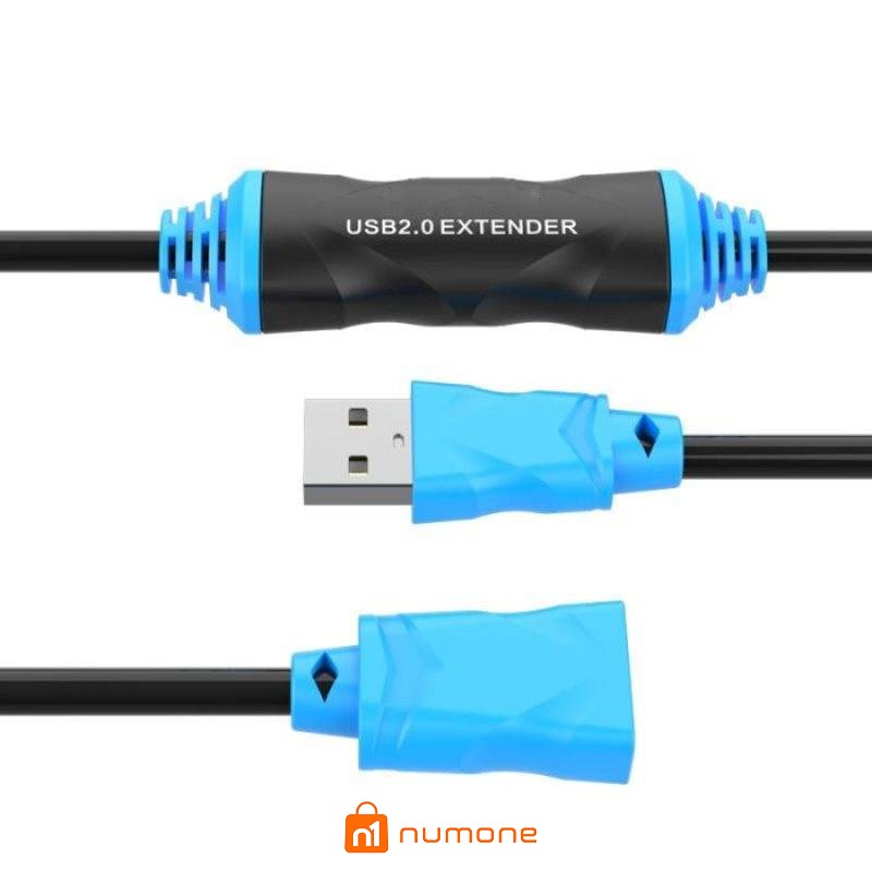 کابل افزایش طول USB 2.0 کی نت طول 10 متر K-CUE20100