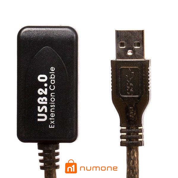 کابل افزایش طول اکتیو USB 2.0 وی نت طول 10 متر مدل V-CUE20100
