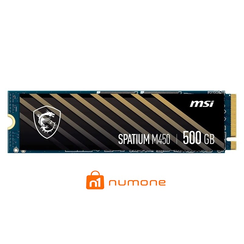 اس اس دی اینترنال NVMe M.2 ام اس آی مدل SPATIUM M450 ظرفیت 500 گیگابایت