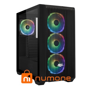 کیس کامپیوتر اوست GT AV302 MB ARGB Mid Tower مشکی