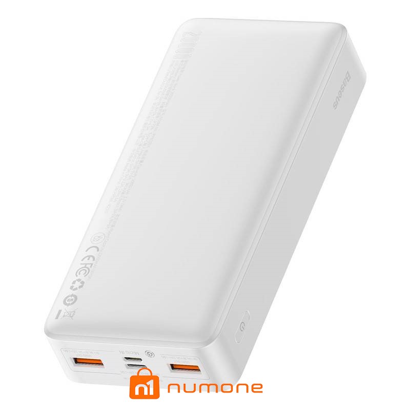 پاوربانک باسئوس  ظرفیت20000 میلی آمپر ساعت مدل PPDML-M02 20W
