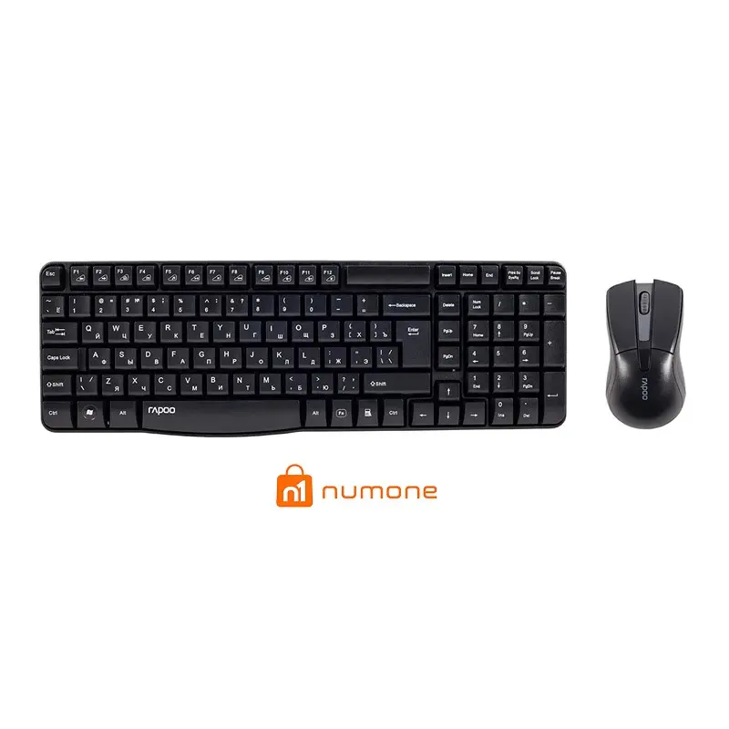 کیبورد و ماوس بی سیم رپو مدل X1800 Pro