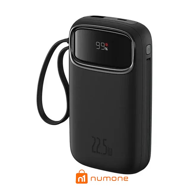 پاوربانک 30 وات باسئوس مدل P10055009113-00 ظرفیت 20000 میلی‌ آمپر ساعت