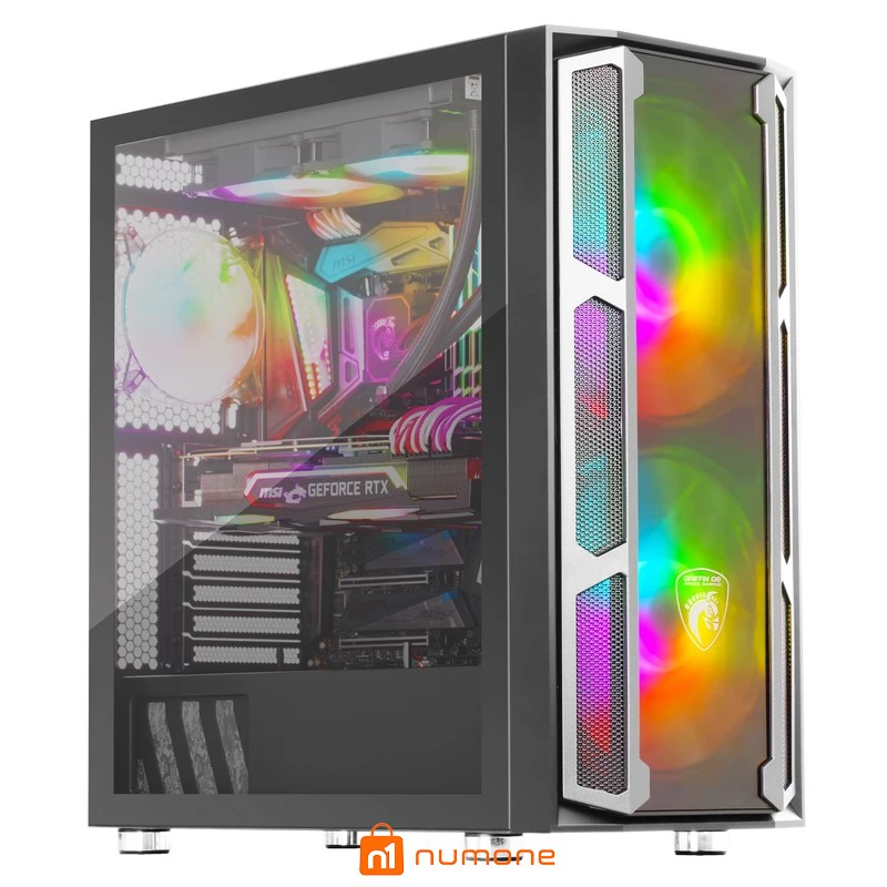 کیس کامپیوتر گیمینگ گرین مدل GRIFFIN G6