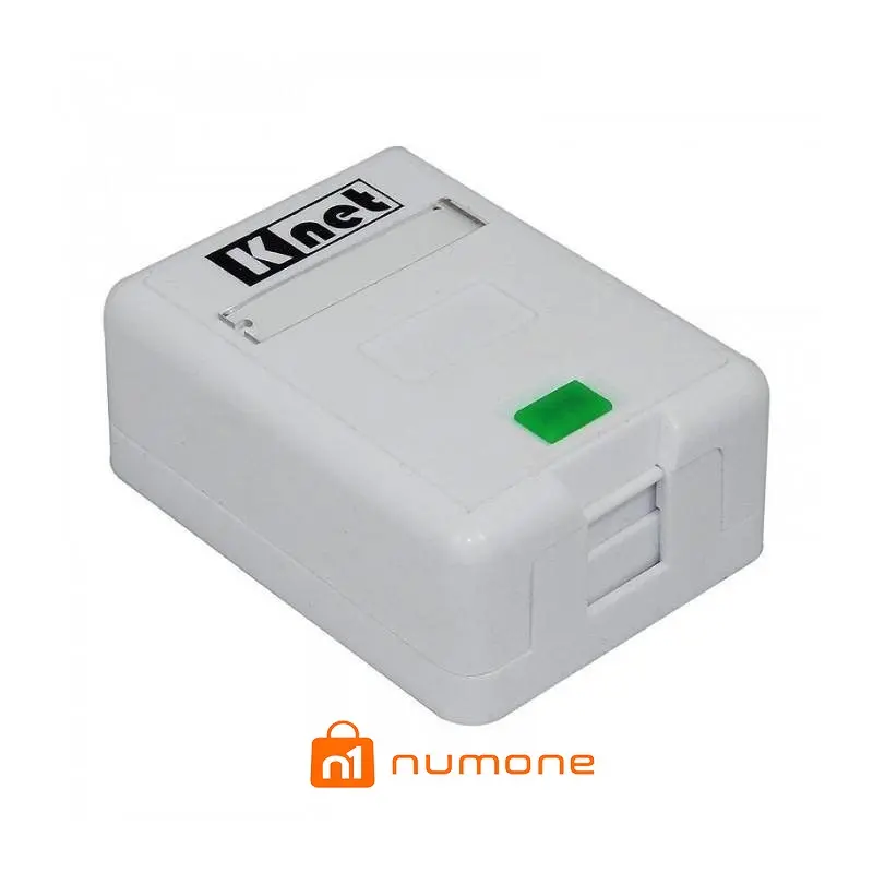 کیستون باکس شاتر دار CAT6 کی نت مدل K-NBSC6USH1