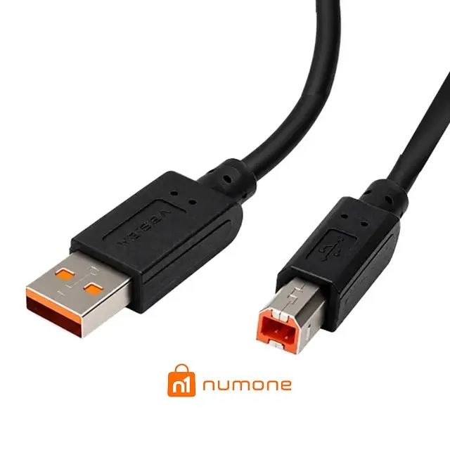 کابل پرینتر USB 2.0 واصل طول 1.5 متر