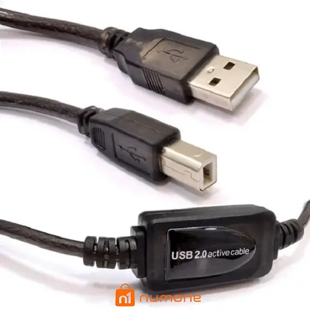 کابل پرینتر دی نت طول 20 متر بافر دار