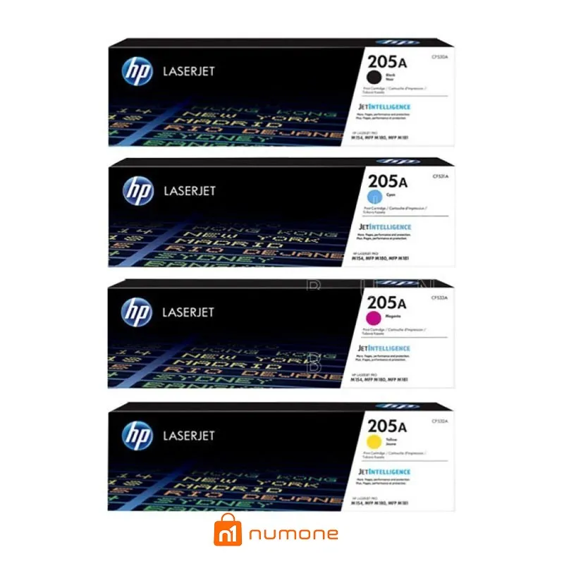 کارتریج ست چهار رنگ اچ پی مدل 205A CMYK