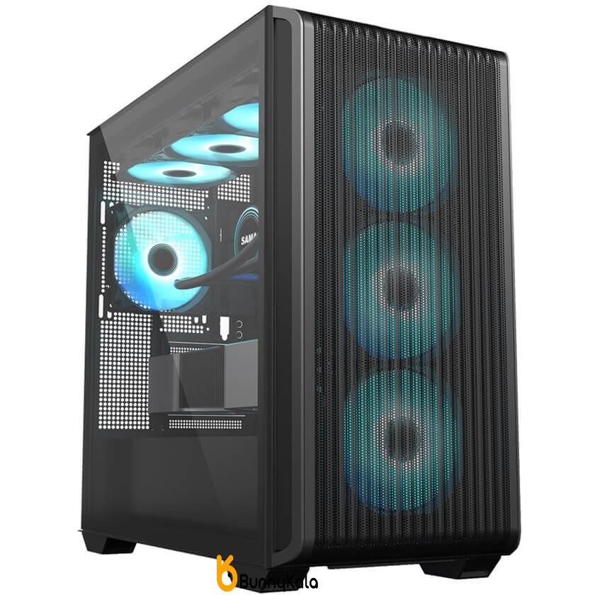 کیس کامپیوتر اوست GT AV302 MB ARGB Mid Tower مشکی