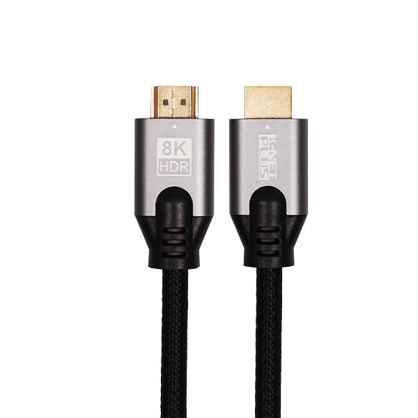 کابل HDMI 8k v2.1 کی نت پلاس مدل KP-CH21B50 طول 5 متر