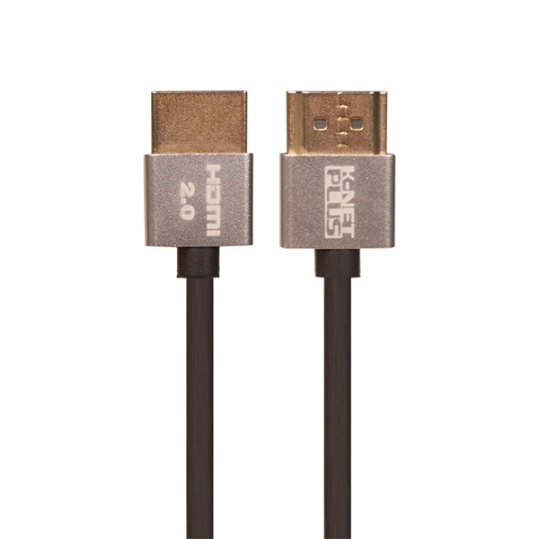 کابل HDMI 4k اسلیم کی نت پلاس مدل KP-CH20S18 طول 1.8 متر