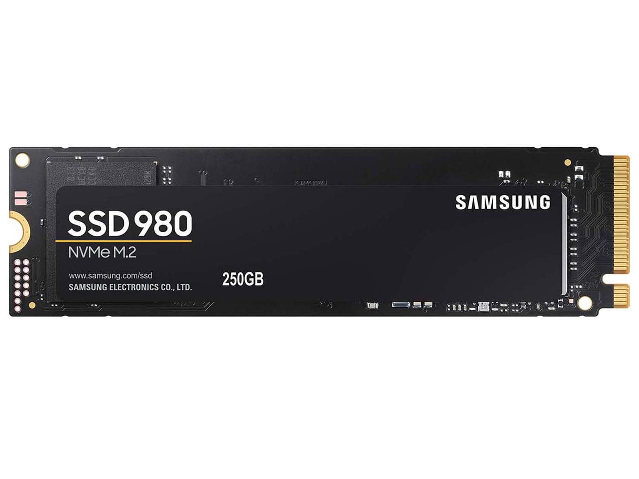 اس اس دی اینترنال سامسونگ NVMe M.2 مدل 980 ظرفیت 250 گیگابایت