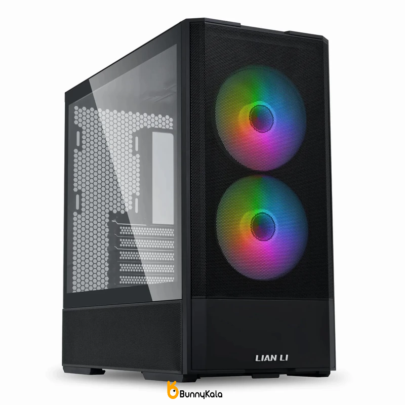 کیس کامپیوتر لیان لی مدل Lancool 207 ARGB Mid Tower مشکی