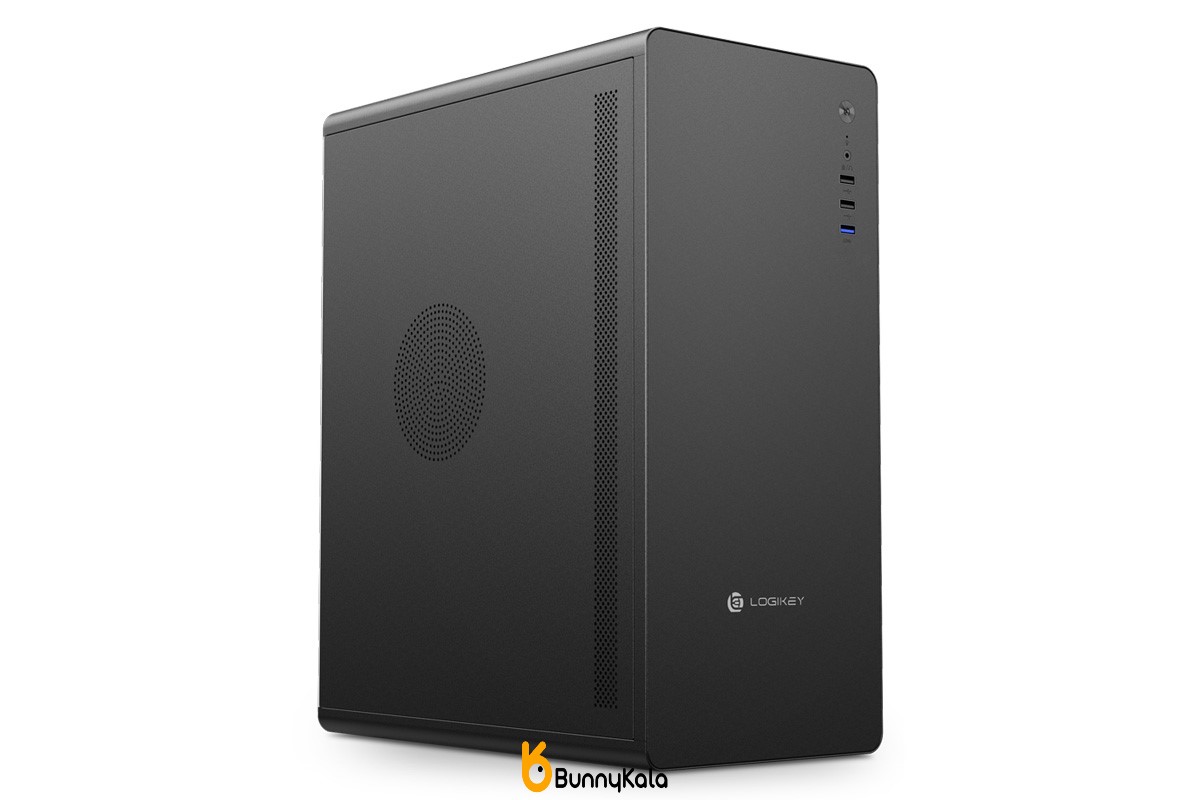 کیس کامپیوتر لاجی کی مدل C151B Mid Tower مشکی