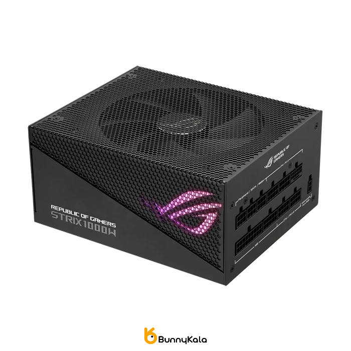 منبع تغذیه کامپیوتر ایسوس مدل ROG Strix Aura Edition 80 Plus Gold توان 1000 وات