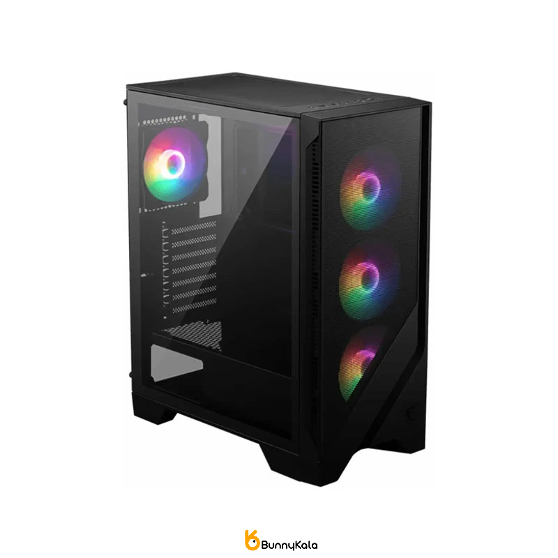 کیس کامپیوتر ام اس آی Mag Forge 120A Airflow ARGB Mid Tower مشکی