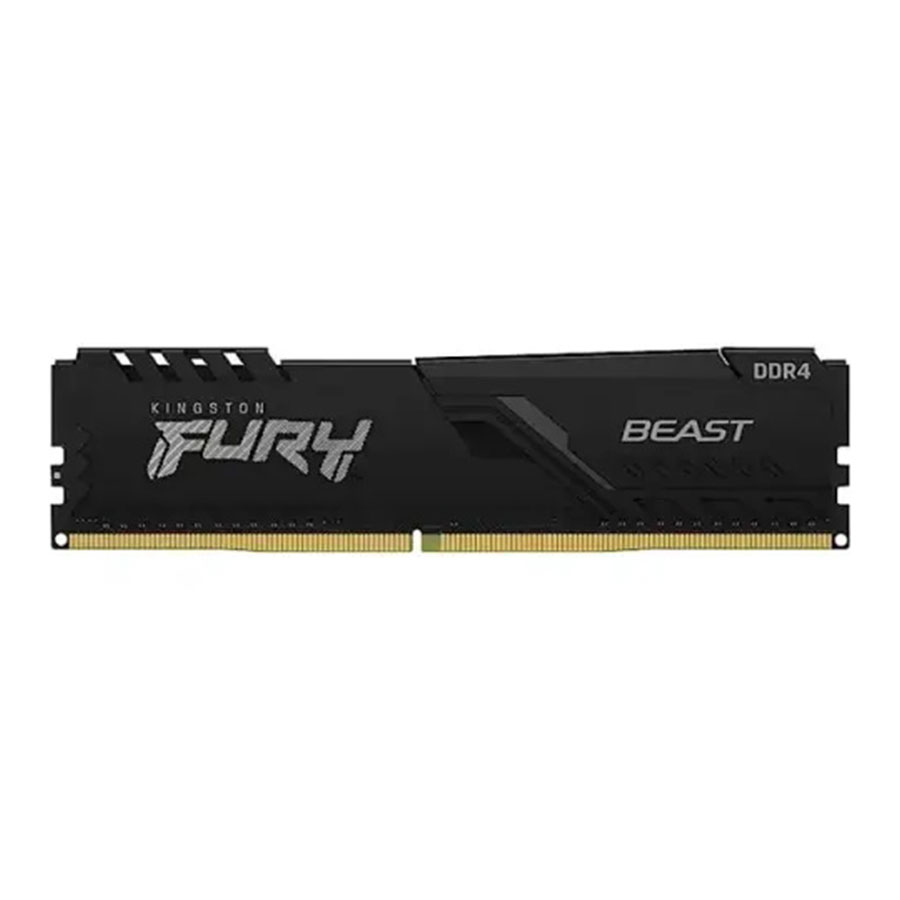 رم دسکتاپ DDR4 تک کاناله 3200 مگاهرتز CL16 کینگستون مدل FURY Beast ظرفیت 8 گیگابایت