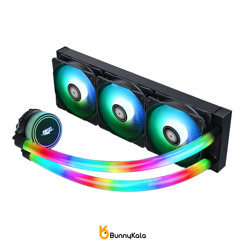 فن پردازنده اوست مدل AWEST GT-AVI360 ARGB Liquid Cooler