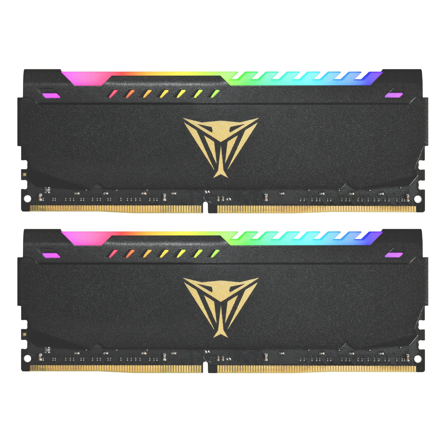 رم دسکتاپ DDR4 دو کاناله ۳۲۰۰ مگاهرتز CL16 پاتریوت مدل Viper Steel RGB ظرفیت ۱۶ گیگابایت