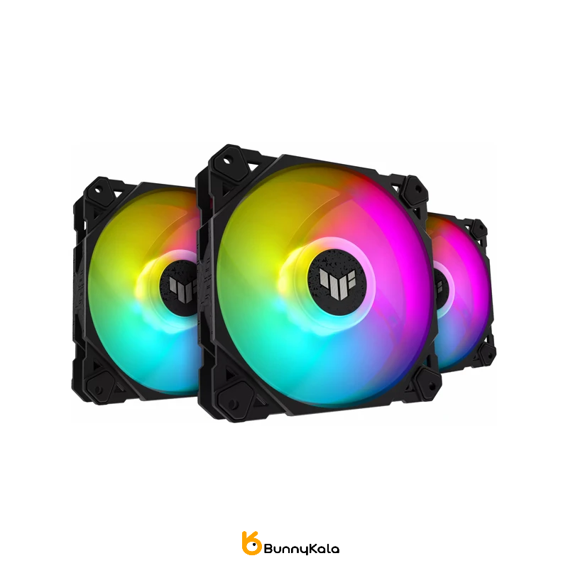 فن کیس ایسوس TUF Gaming TF120 ARGB بسته سه تایی به همراه کنترلر