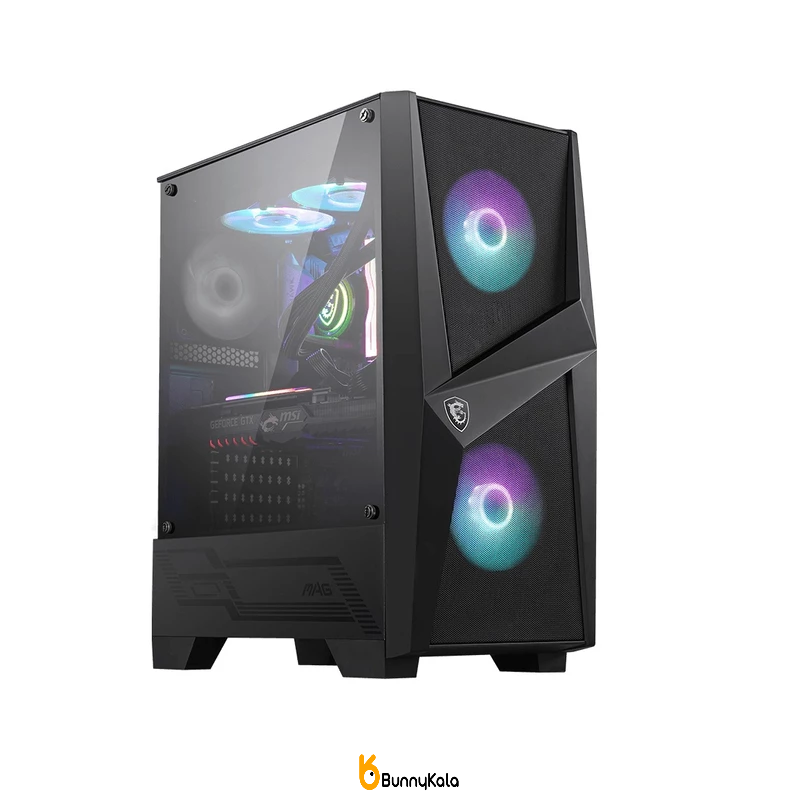 کیس کامپیوتر ام اس آی MAG Forge 100R ARGB Mid Tower مشکی