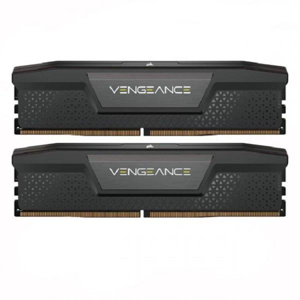 رم دسکتاپ DDR5 دوکاناله 4800 مگاهرتز CL40 کورسیر مدل VENGEANCE ظرفیت 32 گیگابایت