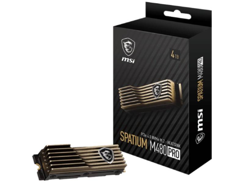 اس اس دی اینترنال ام اس آی NVMe M.2 2280 مدل Spatium M480 Pro ظرفیت 4 ترابایت