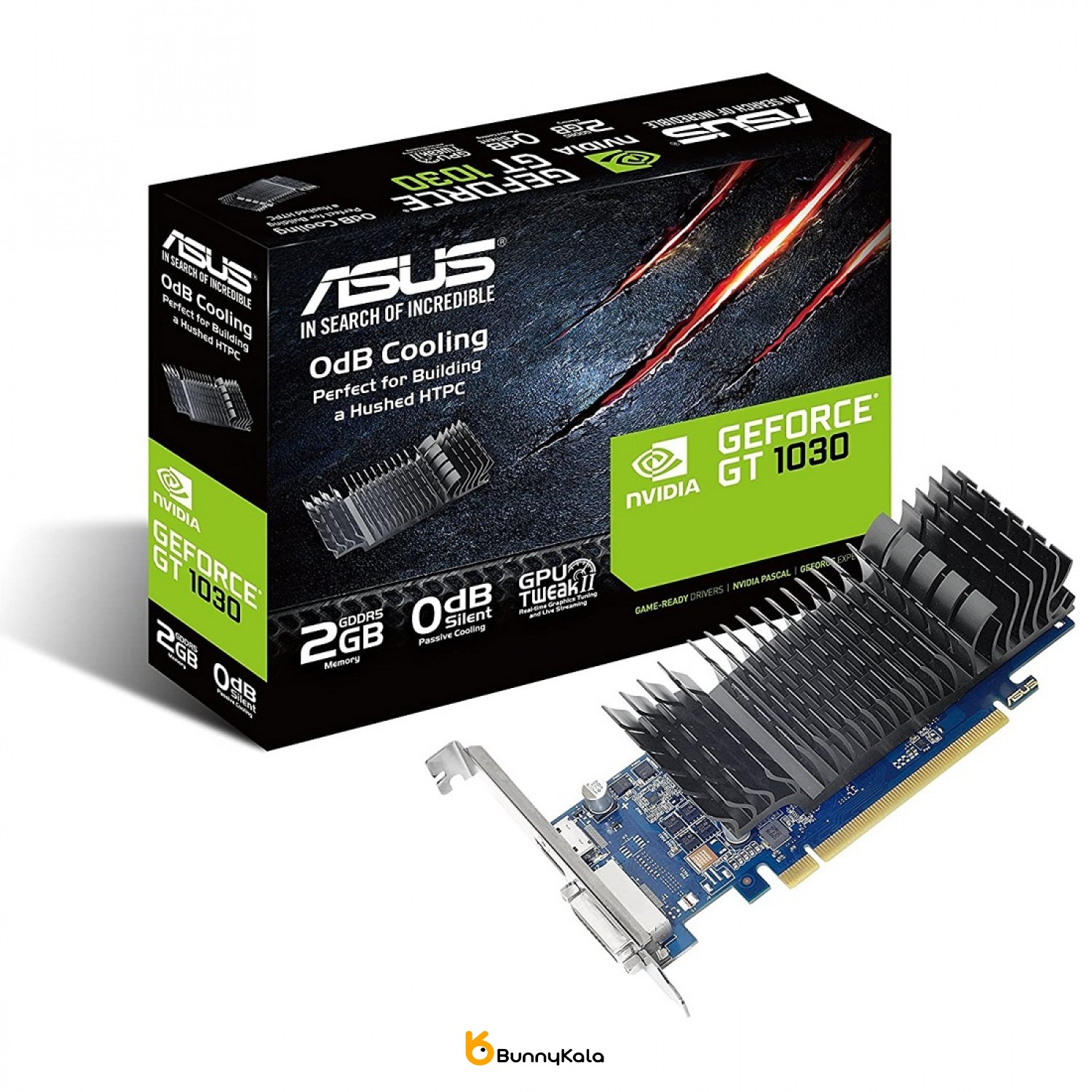 کارت گرافیک ایسوس مدل GT1030-2G-BRK